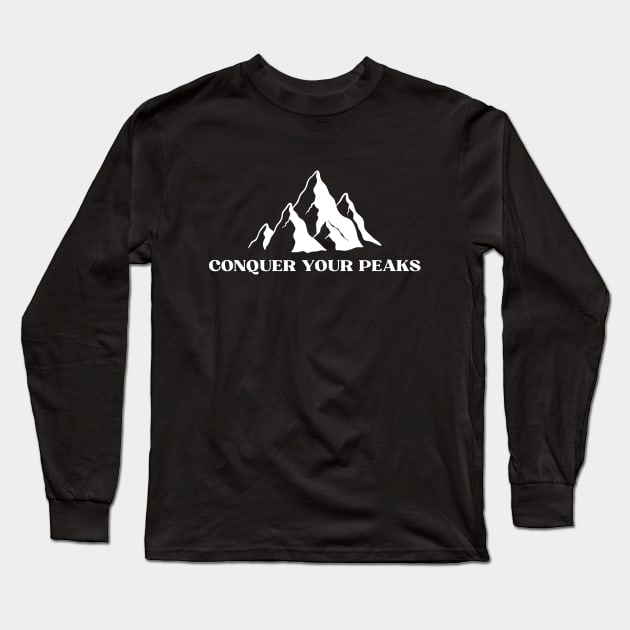 CONQUER YOUR FEAR Long Sleeve T-Shirt by Popular_and_Newest